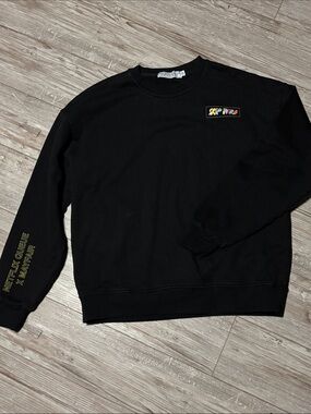 The Mayfair Group Crewneck Sweatshirt with Colorful Chest and Back Logo
